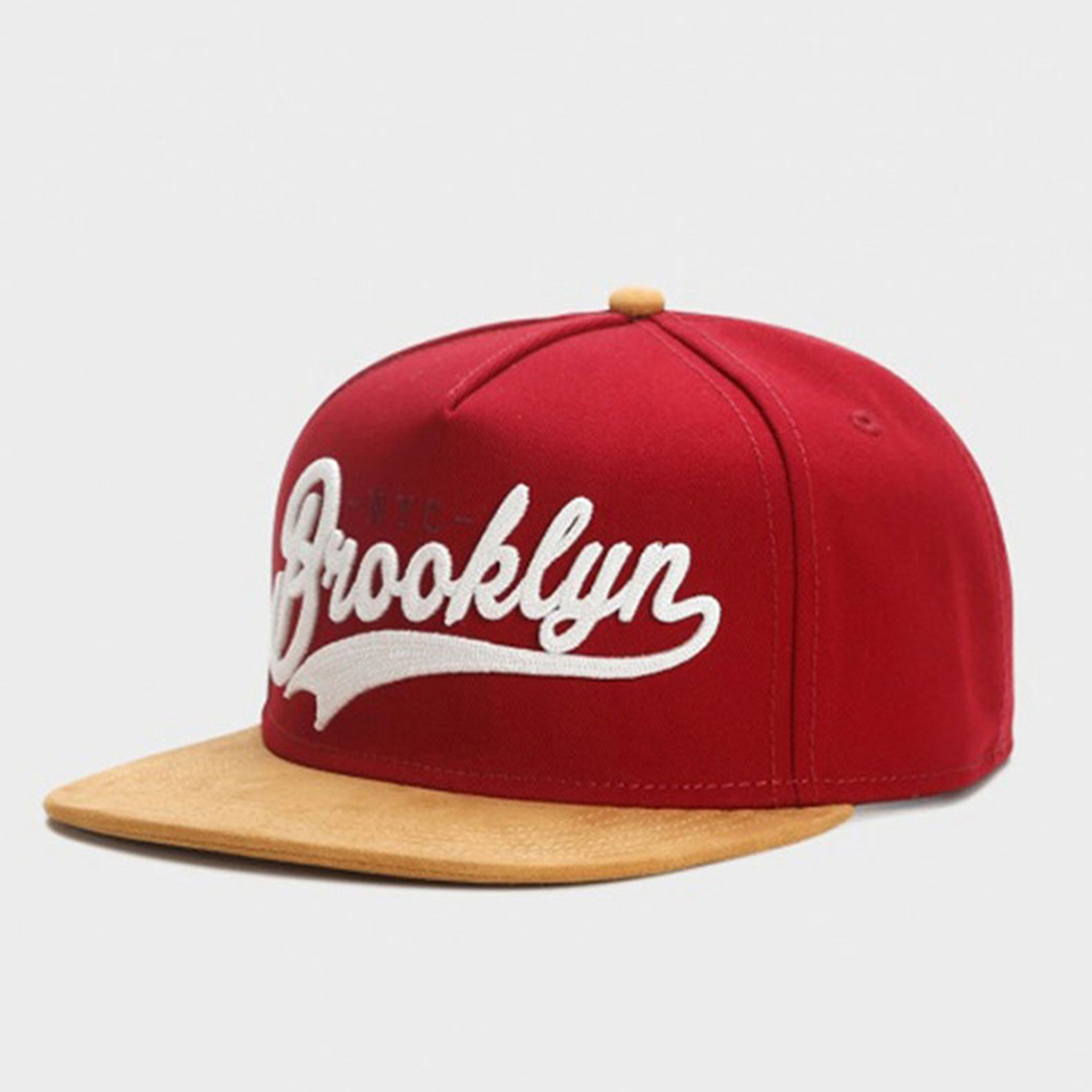 Streetwear Brand Beanie - Unisex merk BROOKLYN CAP Zwart verstelbare