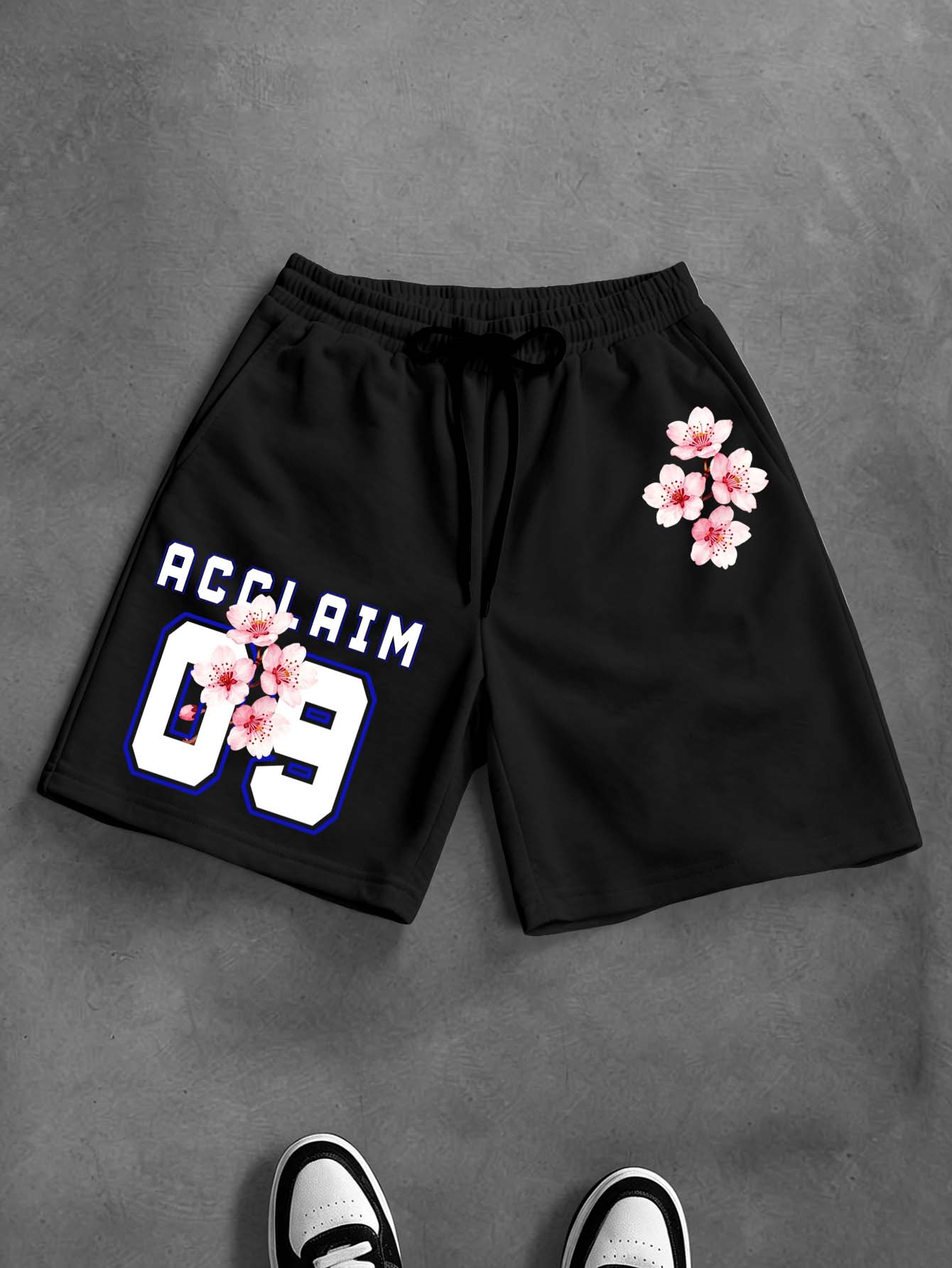 Streetwear Brand Japanese - Loszittende Japanse streetwear-shorts voor heren, merk