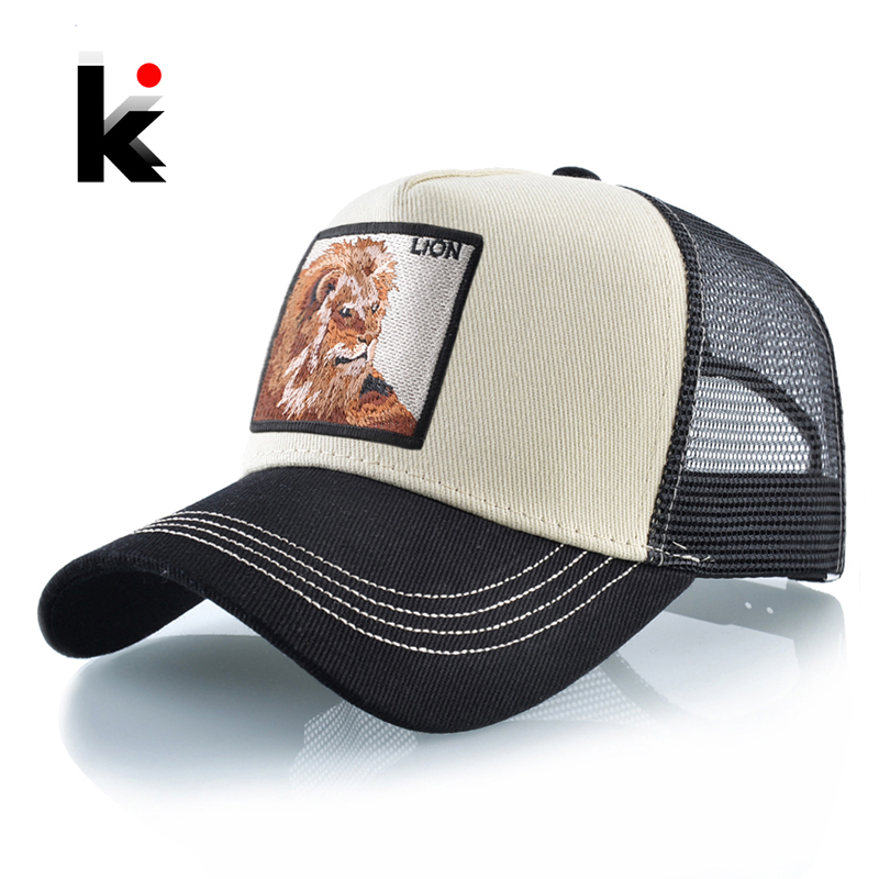 Streetwear Brand Beanie - Hip Hop Baseball Cap Met Leeuw