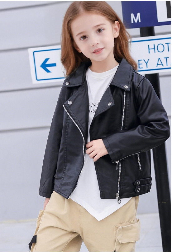 Streetwear Girl Brand - 3-12Y Nieuwjaar Meisjes Black Rock Motorcycle