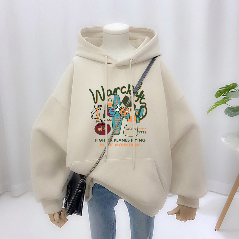 Streetwear Brand Of The Year - Oversized fleece gevoerde hoodie voor dames,
