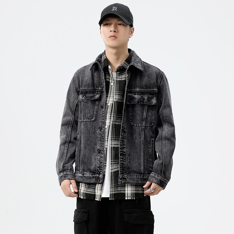 Streetwear Brand Denim - 2026 Herfst/Winter Grijs Streetwear Merk Amerikaans