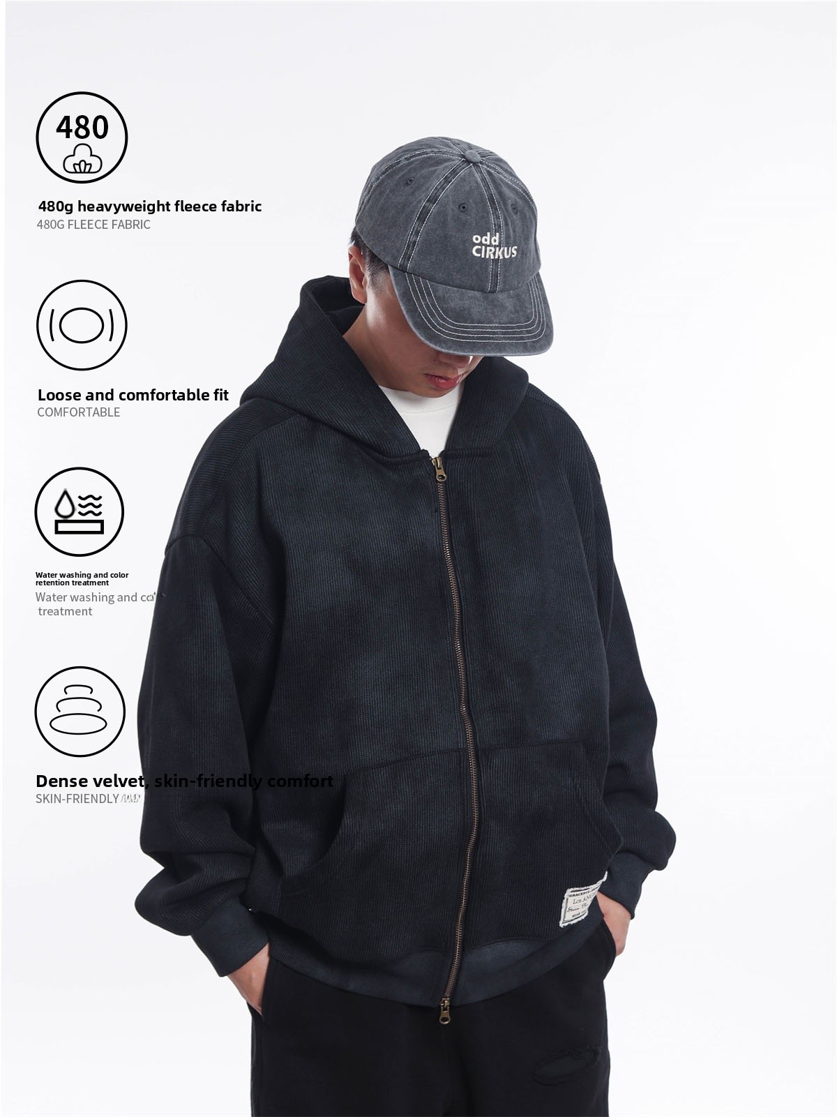 Retro Japanse stijl zware 480g - Streetwear Brand Japanese recensie en prijs