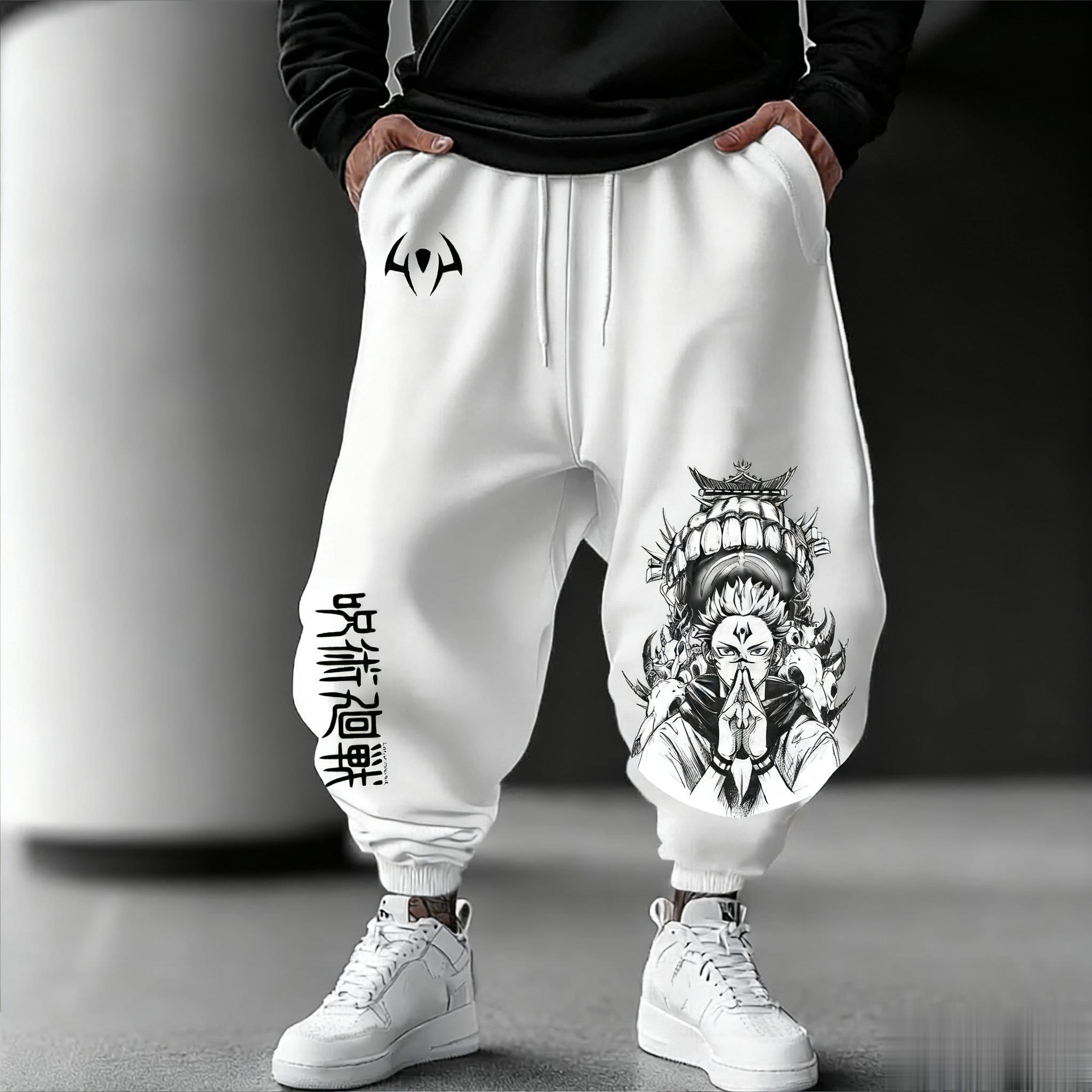 Jujutsu Kaisen Mannen Joggingb - Streetwear Brand Beanie recensie en prijs
