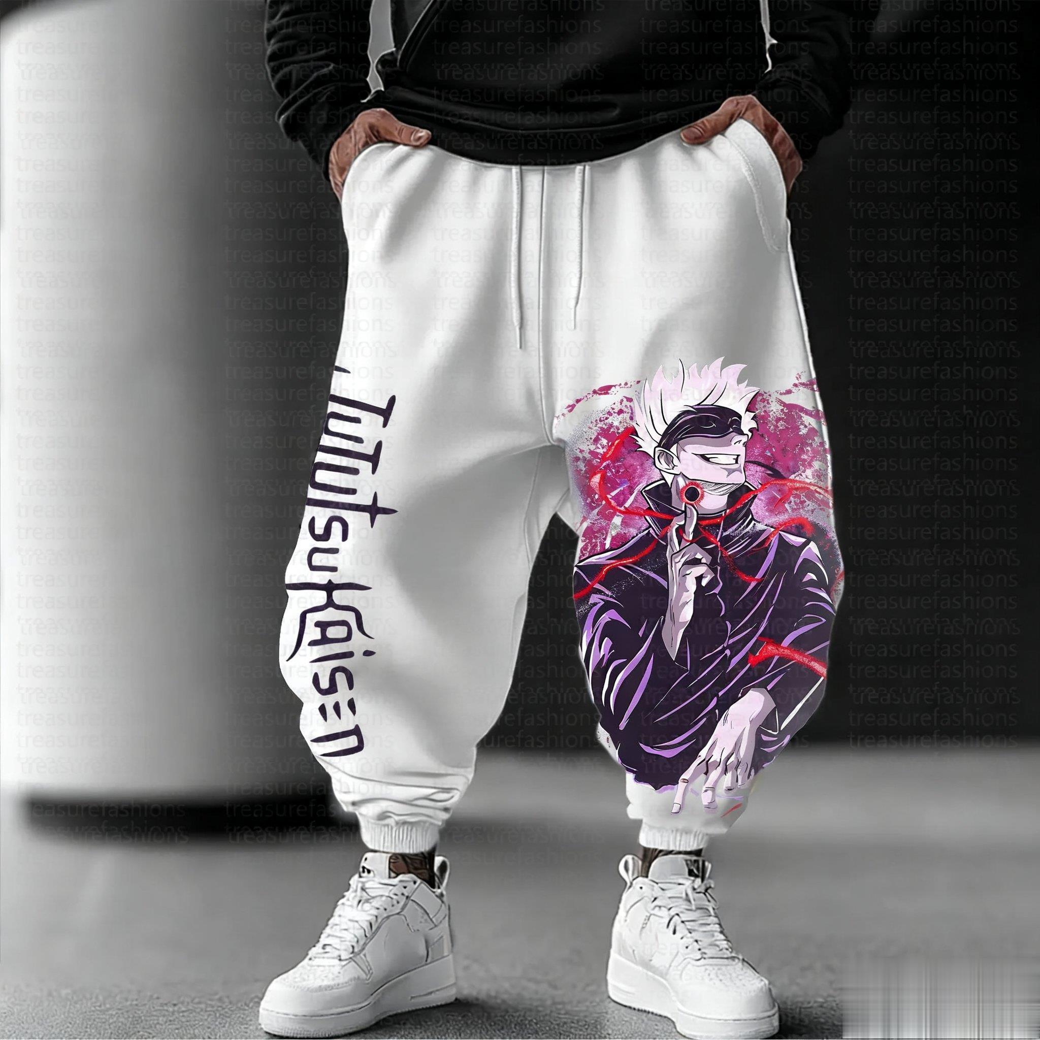 Jujutsu Kaisen Mannen Joggingb - Streetwear Brand Beanie recensie en prijs