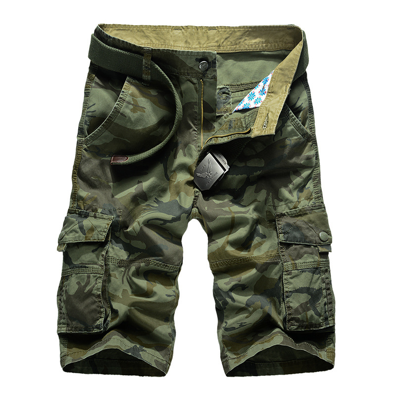 Geen riem camouflage camo carg - Corteiz Cargo Pant recensie en prijs