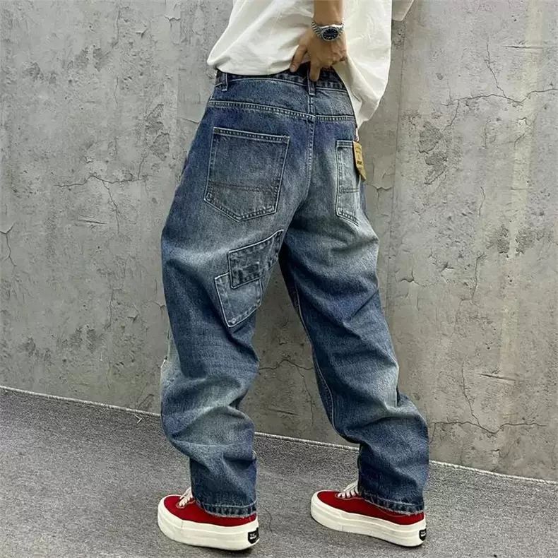 Merk Splicing Jeans Herfstmode - Streetwear Brand Denim recensie en prijs