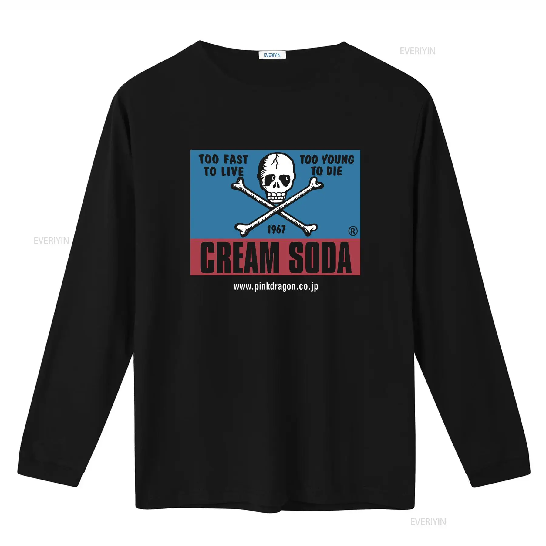 Vintage Cream Soda Skull Japan - Streetwear Brand Japanese recensie en prijs