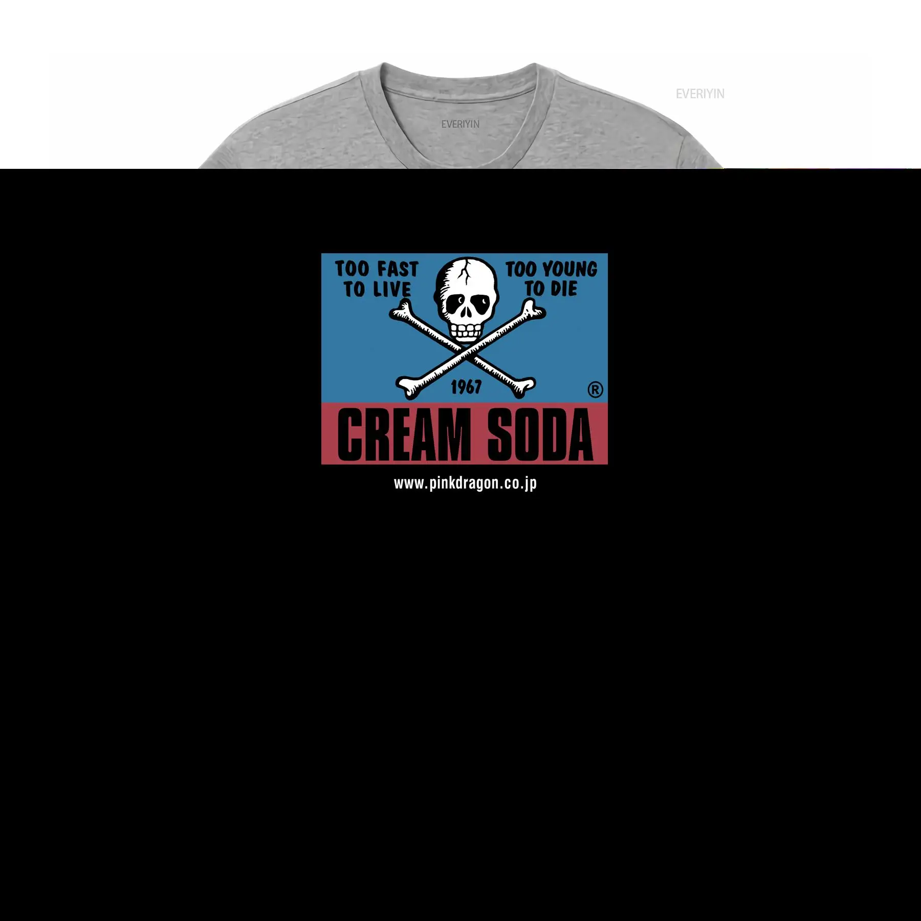 Vintage Cream Soda Skull Japan - Streetwear Brand Japanese recensie en prijs