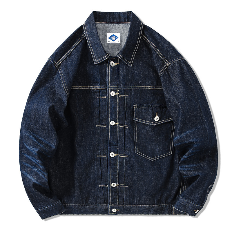 Tij Merk Donkerblauw Denim Jas - Streetwear Brand Denim recensie en prijs