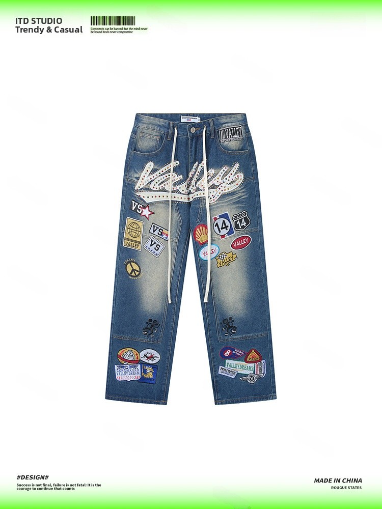 VALLEY Geborduurde Loose High  - Valley Streetwear Brand recensie en prijs