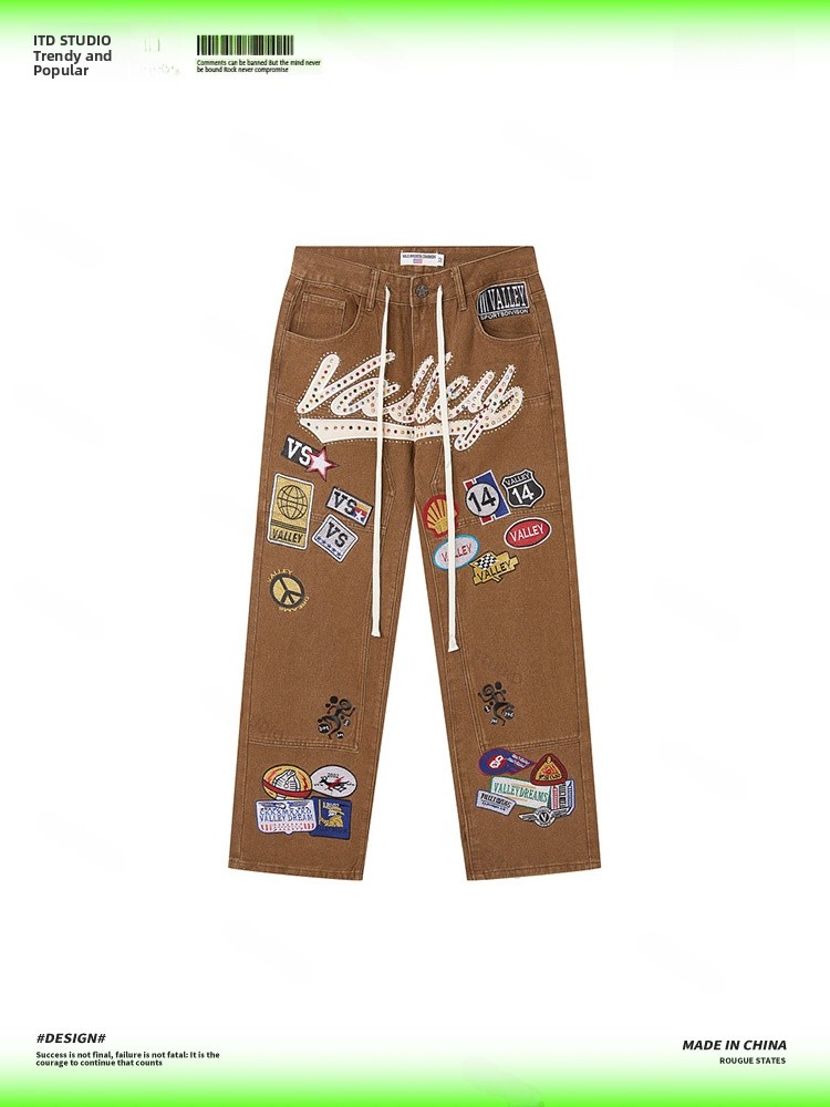 VALLEY Geborduurde Loose High  - Valley Streetwear Brand recensie en prijs