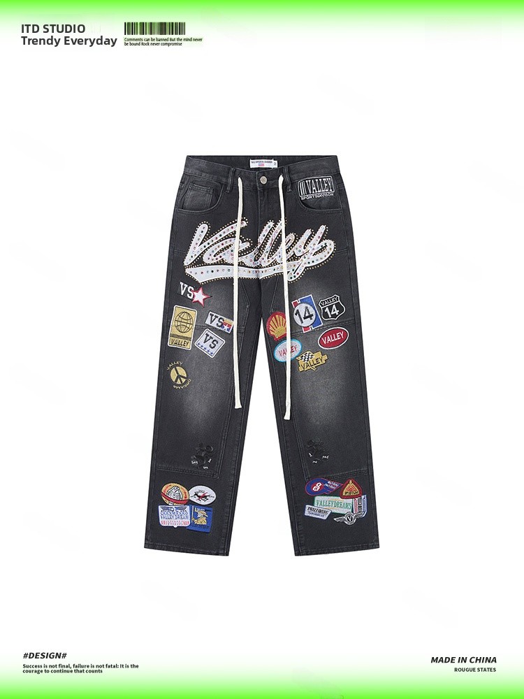 VALLEY Geborduurde Loose High  - Valley Streetwear Brand recensie en prijs