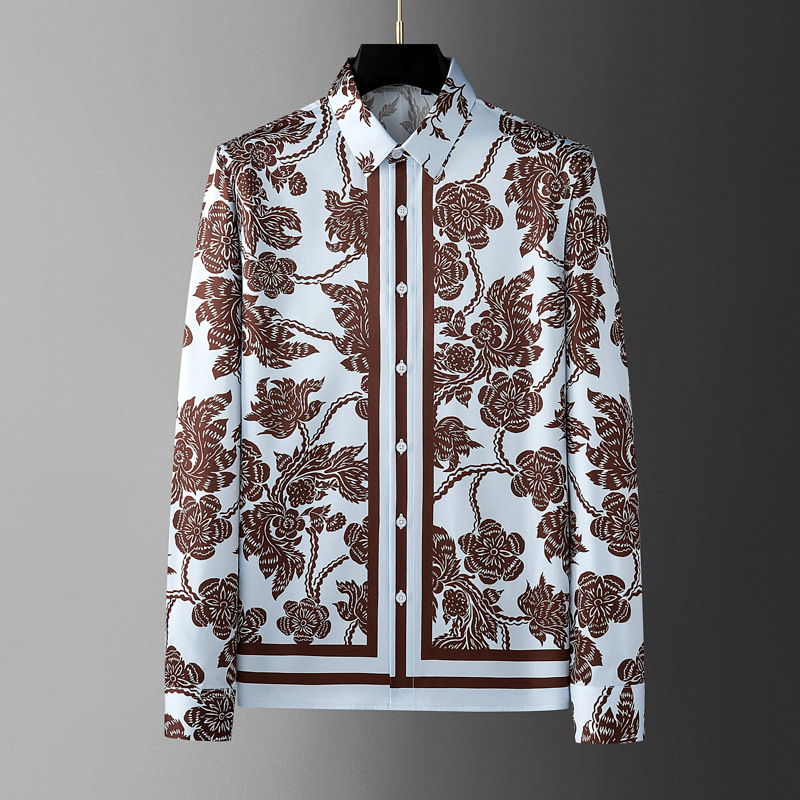 Merkbloem bedrukt herenoverhem - Streetwear Brand Flower recensie en prijs