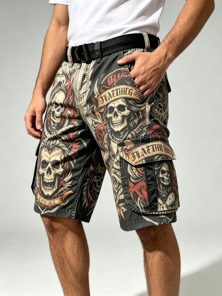Heren rock-punk stijl cargosho - Corteiz Cargo Pant recensie en prijs