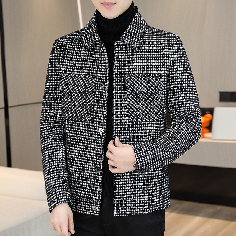 Merk Winter Plaid Wollen Jasse - Streetwear Brand China recensie en prijs