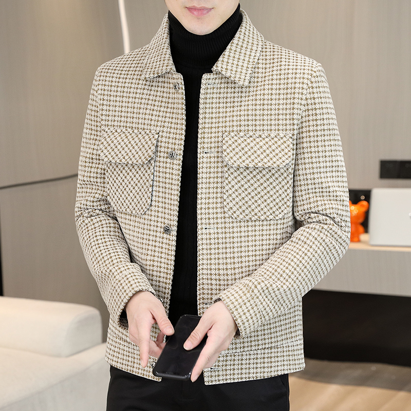 Merk Winter Plaid Wollen Jasse - Streetwear Brand China recensie en prijs