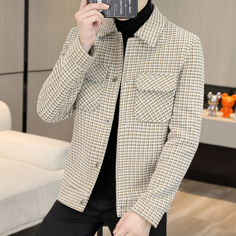 Merk Winter Plaid Wollen Jasse - Streetwear Brand China recensie en prijs